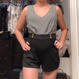 Striped Romper